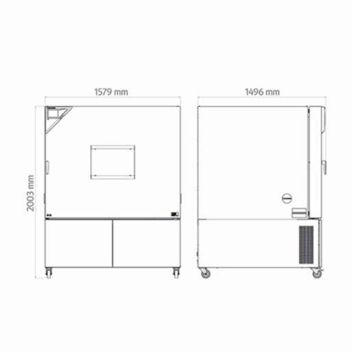 Binder Tủ vi khí hậu MKF1020-400V 9020-0409