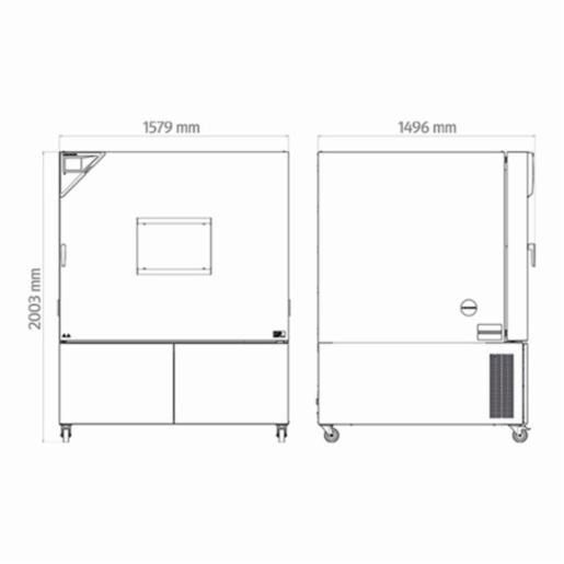 Binder Tủ vi khí hậu MK1020-400V 9020-0407