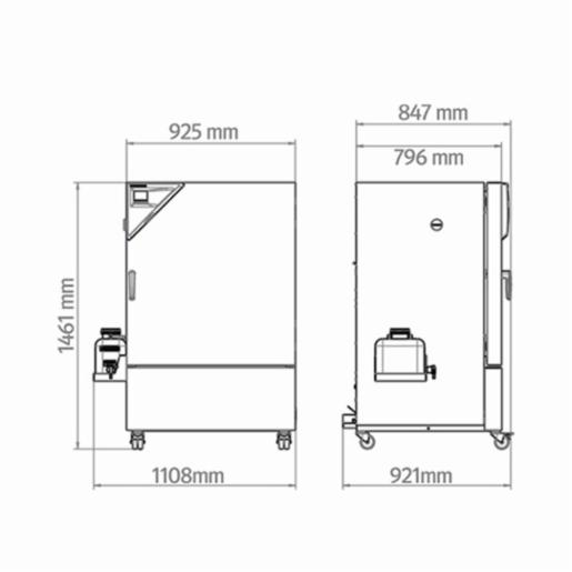 Binder Tủ vi khí hậu KBFSECO240-230V 9020-0416