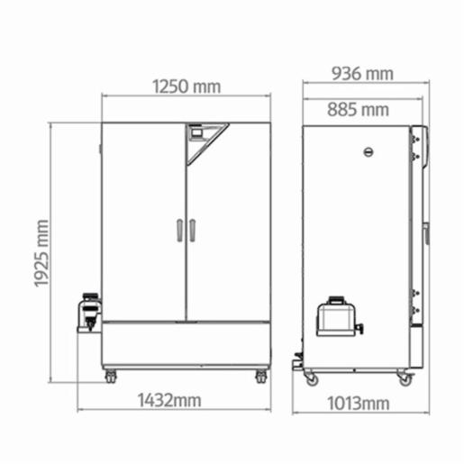 Binder Tủ vi khí hậu KBFSECO720-230V 9020-0418