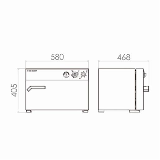 Binder Tủ ấm đối lưu tự nhiên B028-230V 9010-0002