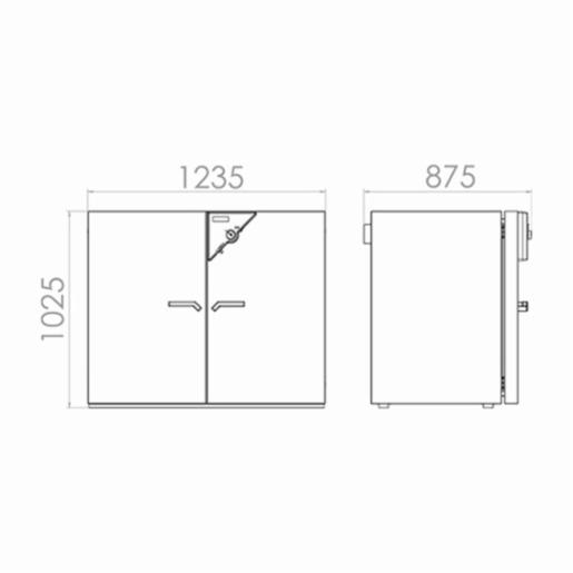 Binder Tủ sấy đối lưu tự nhiên ED400-400V-I 9010-0075