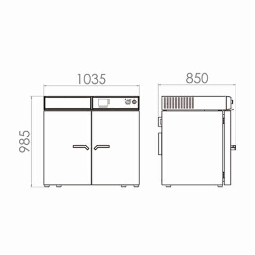 Binder Tủ sấy đối lưu cưỡng bức M240-230V 9010-0203