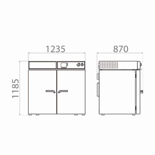 Binder Tủ sấy đối lưu cưỡng bức M400-400V 9010-0204