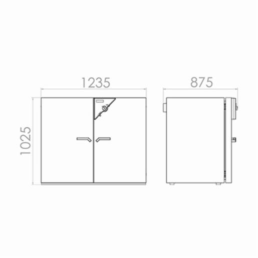 Binder Tủ sấy đối lưu cưỡng bức FED400-400V 9010-0216