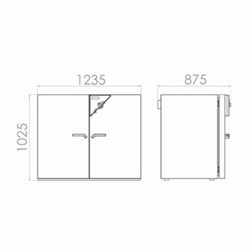 Binder Tủ ấm đối lưu cưỡng bức BF400-230V 9010-0241