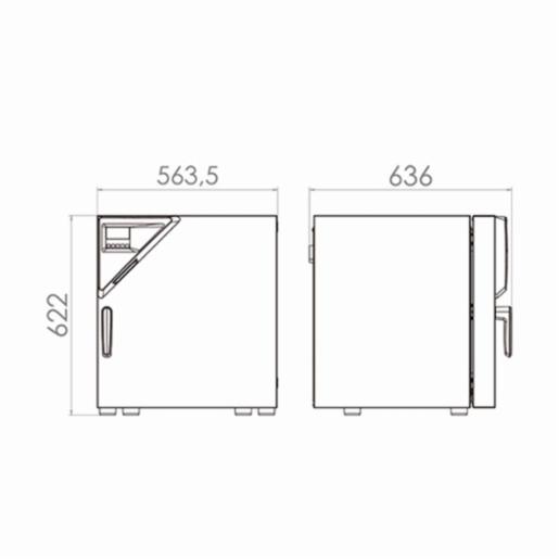 Binder Tủ sấy đối lưu cưỡng bức FD056-230V 9010-0303