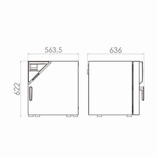 Binder Tủ sấy đối lưu tự nhiên ED056-230V 9010-0333