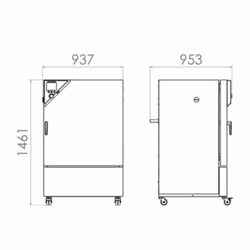 Binder Tủ ấm làm mát KB240-230V 9020-0202