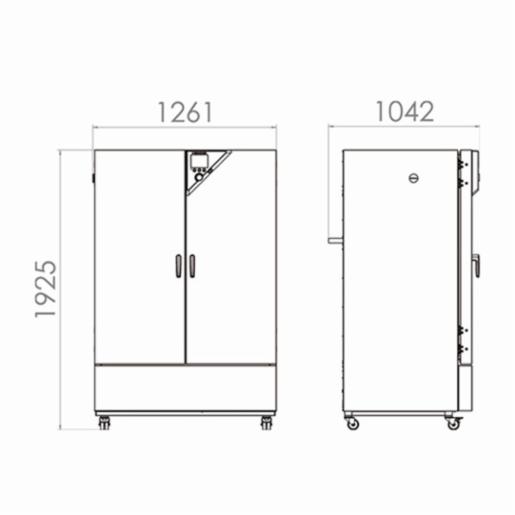 Binder Tủ ấm làm mát KB720-230V 9020-0204