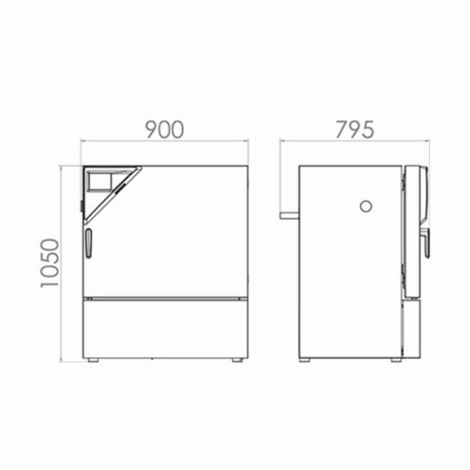 Binder Tủ vi khí hậu KBF115-230V 9020-0320