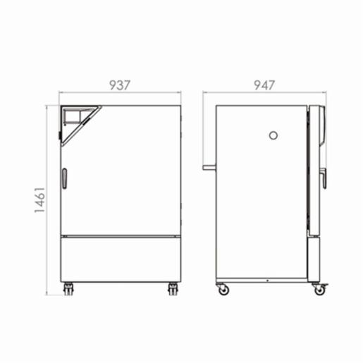 Binder Tủ vi khí hậu KBWF240-230V 9020-0336