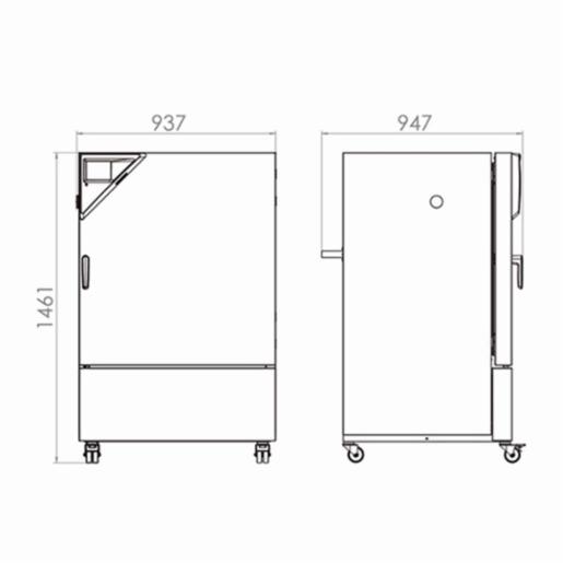 Binder Tủ vi khí hậu KBW240-230V 9020-0338