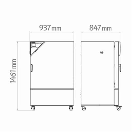 Binder Tủ vi khí hậu KBFS240-230V 9020-0366