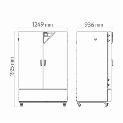 Binder Series KBF-S Solid.Line - Constant climate chambers with large temperature / humidity range 9020-0369 KBF-S 720 240V 9020-0369