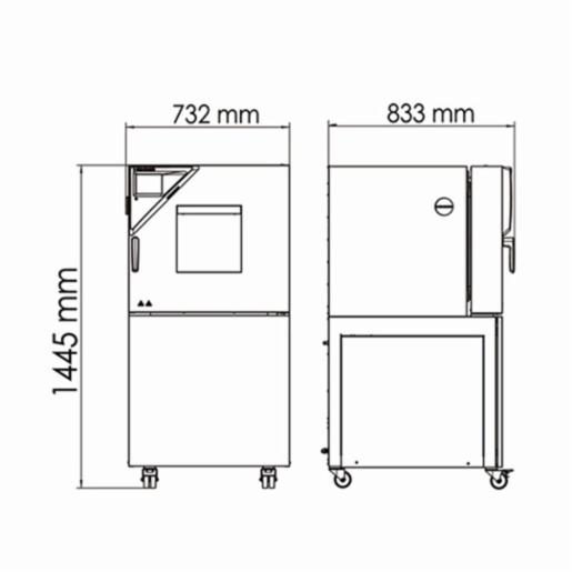 Binder Tủ vi khí hậu MK056-230V 9020-0374