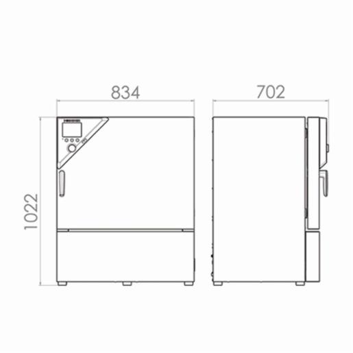 Binder Tủ ấm làm mát KB115-230V 9020-0397