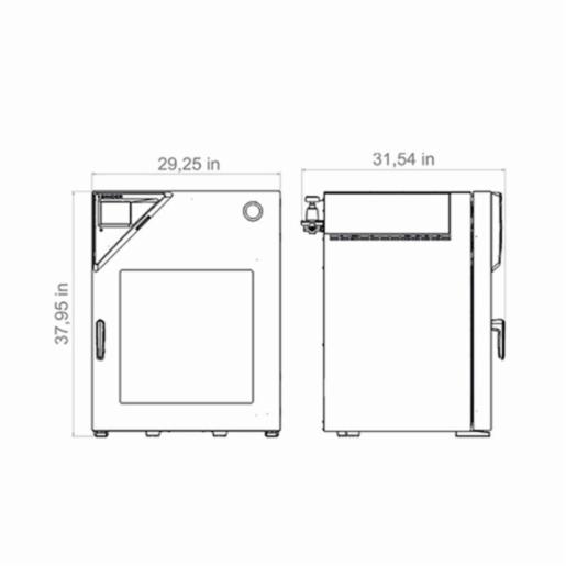 Binder Tủ sấy chân không VDL115-230Tủ sấy chân không V 9630-0011