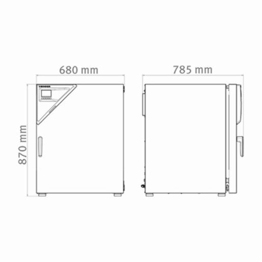 Binder Tủ ấm CO2 CBS170-230V 9640-0001