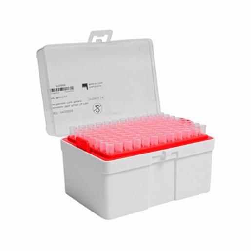 LabPRO QuickFit Pipette Tip 100uL, Filter, Clear, Racked, Sterile, 4,800pcs/carton LPCP0011