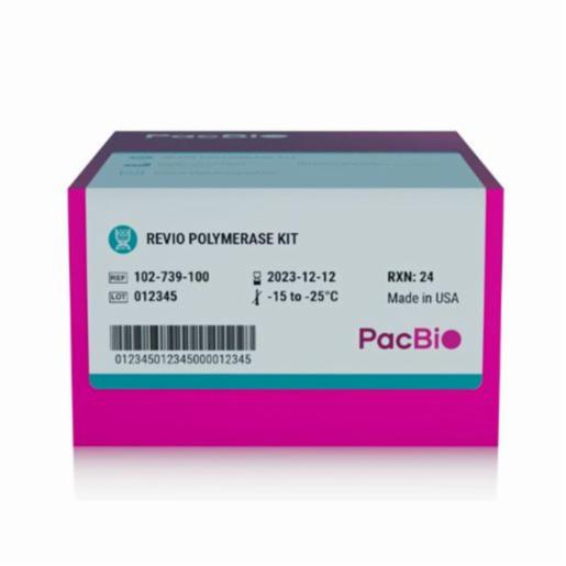 PacBio Revio polymerase kit Reagents for binding polymerase to SMRTbell libraries for sequencing on the Revio system (24 binding reactions) 102-817-600